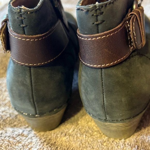 Dansko boots women’s Tivoli Michelle ankle braided black nubuck 6.5/7 EUR 37 - Picture 4 of 9